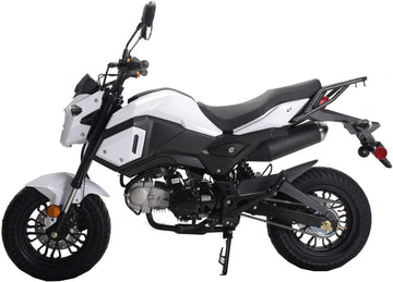 125cc Vader Street Motorcycle | Adult Gas Powered Bike, 4-Stroke Manual, Street Legal mississippipowersports